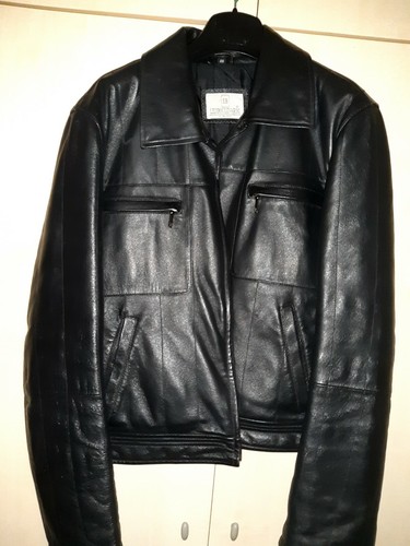 Giacca pelle uomo - in,