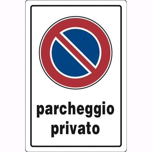Targa cartello segnalico - cartello,