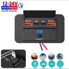 Presa Tripla USB da Pannello