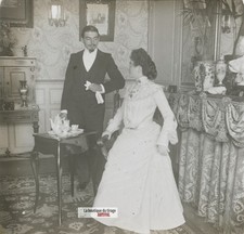 Scena Salon Bourgeois, Placca