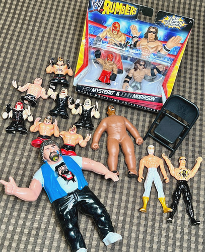 Lotto action figure - , wwe