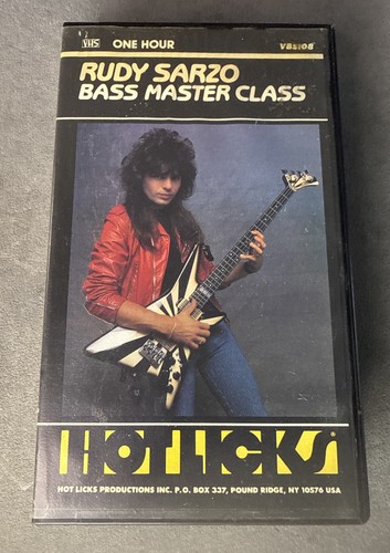 Rudy sarzo bass - rudy,
