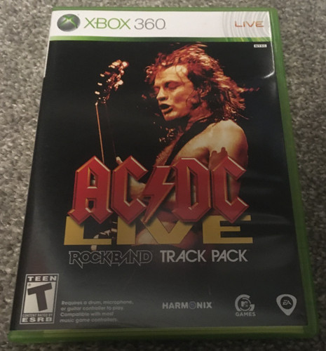 Live rock band track - ac/dc,