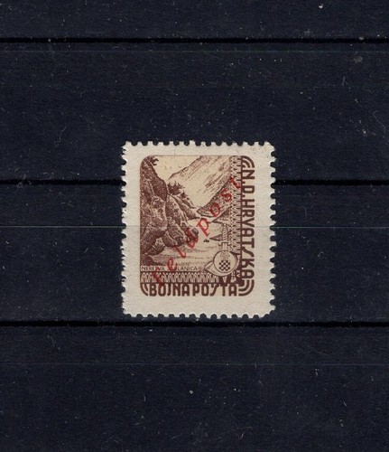 Croazia 1945 francobollo - croazia,