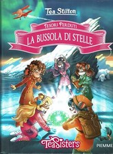 Tea Stilton:tesori perduti,la bussola di stelle d.Piemme sconto 50% B14