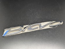 FIAT BRAVO LOGO SIGLA EMBLEMA FREGIO STEMMA SCRITTA BADGE TARGA TARGHETTA NOME