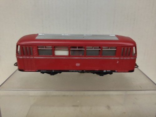 Locomotora railbus rojo - locomotora, 1:87