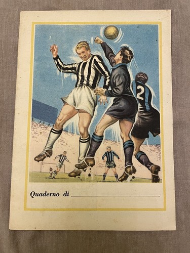 Quaderno calcio juventus inter - calcio,
