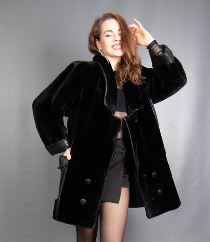 17715 stupendo cappotto nero - stupendo,