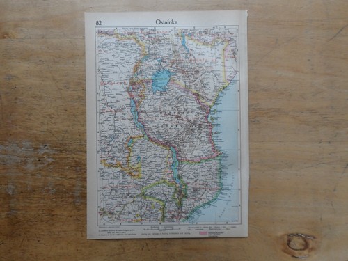 Orig litografia mappa - litografia,