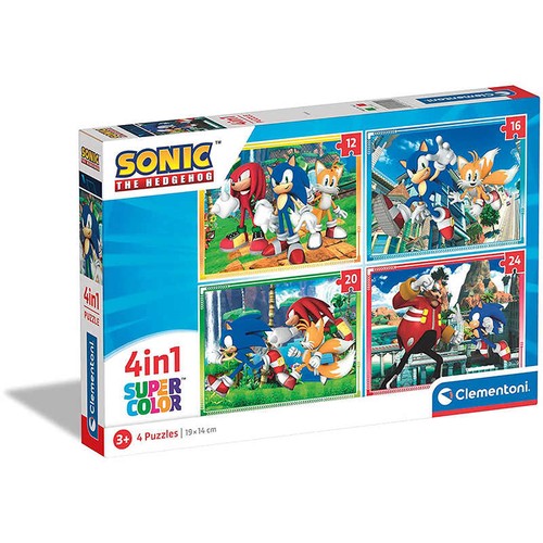 Puzzle 4in1 sonic - puzzle,
