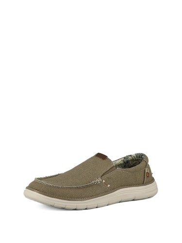 Mocassini comfort uomo beige