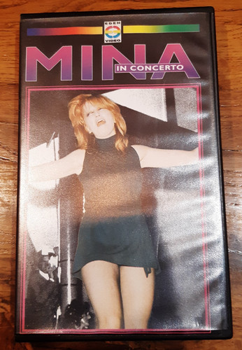 Mina concerto vhs - concerto, (vhs