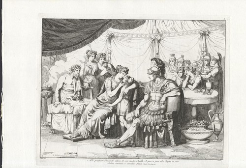 Bartolomeo pinelli scena da - bartolomeo,