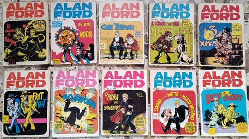 Alan ford prima serie - ford, dal