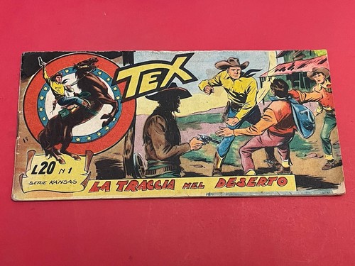 Tex striscia serie kansas 1 - serie, n.1