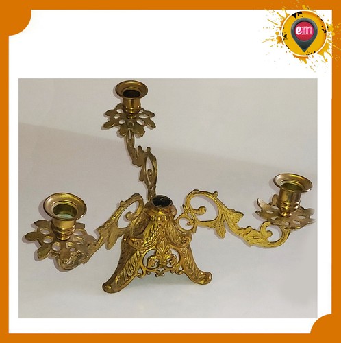 Candeliere candelabro decorato - candeliere,