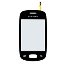 Vetro anteriore con touch screen colore nero Samsung GT-S5280 Galaxy STAR