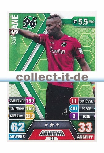 Match attax extra 462 - 14/15,
