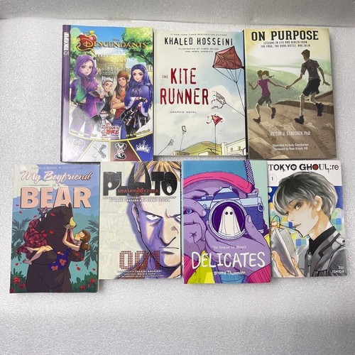 Graphic novel manga lot - 7,