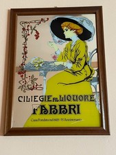 Specchio pubblicitario vintage