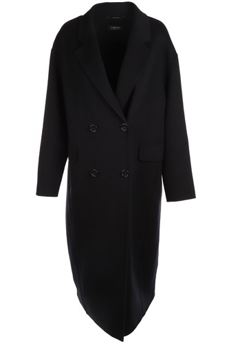 Cappotto lana navy max - cappotto,