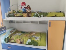 cameretta bambini 2 letti a