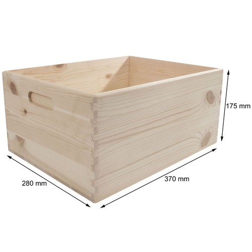 Cassapanca legno 37x28x17 - cassapanca,