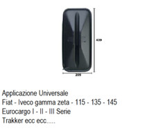 Coppa specchio retrovisore - specchio,