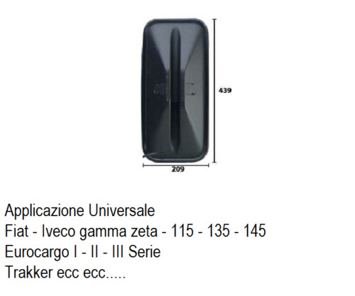 Coppa specchio retrovisore - coppa,