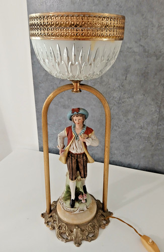 Lampada tavolo statua - tavolo,
