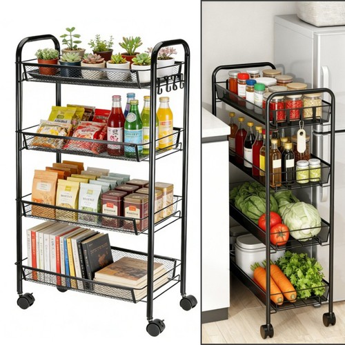 Carrello con ruote - , in