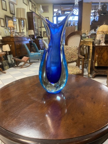 Vaso forma pesce in vetro - in,
