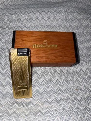 Vintage gold tone - gold-tone, ronson