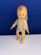 BEBÉ VINTAGE BAMBOLA BAMBOLOTTO IN GOMMA ANNI 60/70 No Furga Ratti