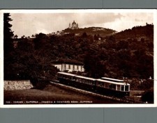 Torino Superga Tranvia a Dentiera Sassi F. piccolo spedita Franc. Asp.