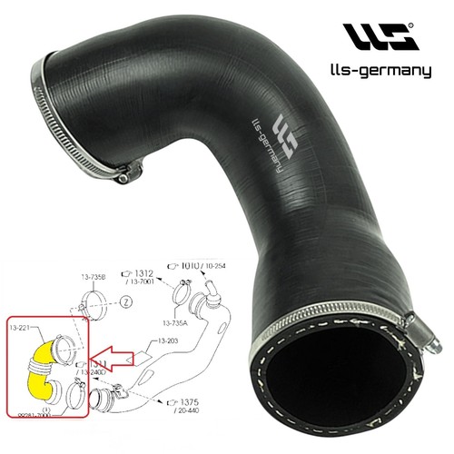 Tubo turbo aria - , di