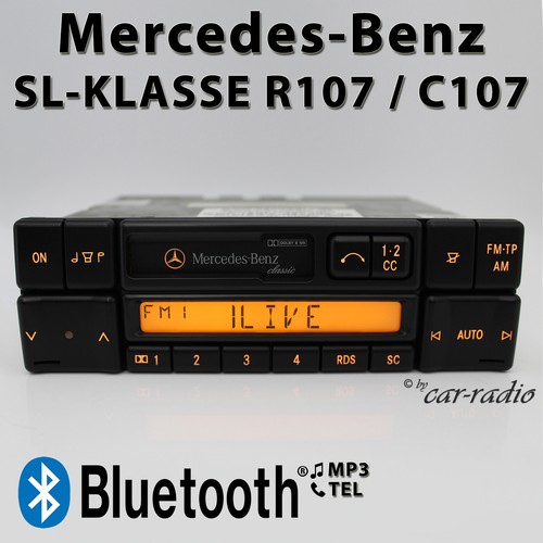 Originale mercedes r107 radio - mercedes,