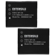 2x Batteria per Casio Exilim