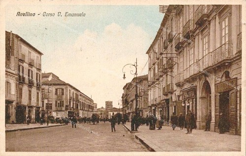 Ec14 cartolina avellino - ec14, citta'