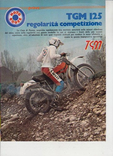 Advertising test moto tgm 125 - advertising,