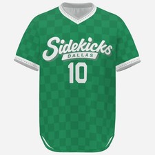 Dallas Sidekicks - Maglia calcio 1986 1987 AWAY replica retro shirt, MISL LEAGUE