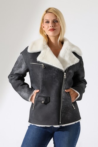Cappotto donna shearling