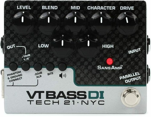 Tech nyc sansamp bass di - sansamp, vt