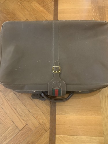 Valigia gucci vera pelle - gucci,
