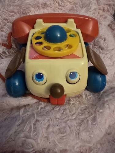 Telefono giocattolo vintage