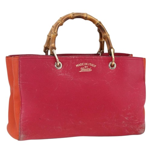 Gucci borsa mano bambù - borsa, in