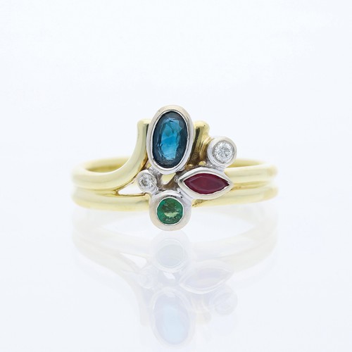 Anello vintage diamanti - anello,