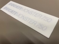 DUCATI MONSTER 750 adesivi grafiche fianchetti side panel - fairing