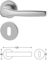 COPPIA MANIGLIA PER PORTA